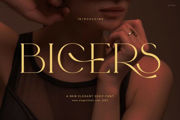 Bicers Font: Modern Serif Typography for Makers