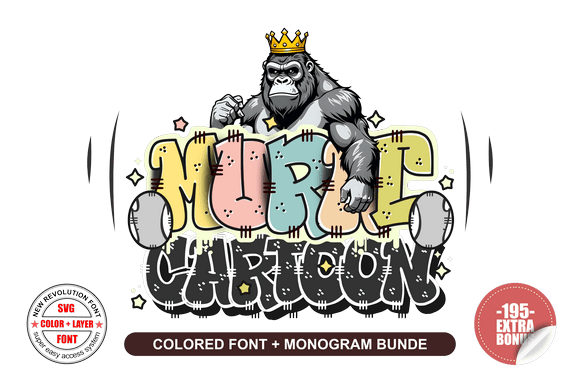 Cheerful Mural: A Fun and Lively Color Font