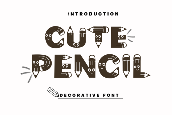 Cute Pencil Font: Elevating Small Business Branding