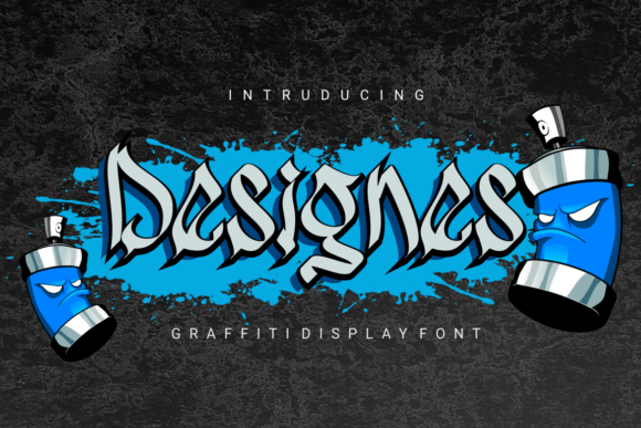 Designes: The Bold Graffiti Font for Urban Web Design