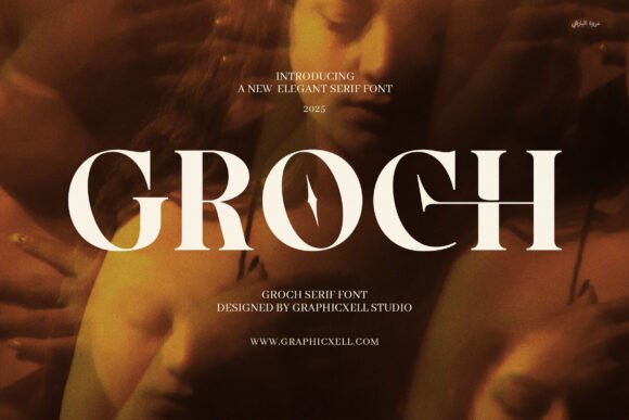 Discover Groch: The Perfect Serif Font for Elegant Handmade Projects
