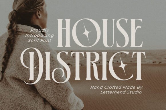 Discover House District: A Serif Font for Elegant Publishing