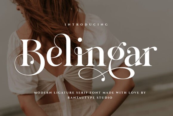 Discover the Elegance of Belingar: A Bold Serif Font