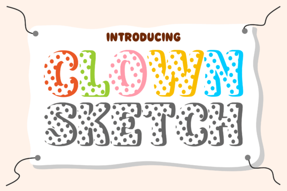 Enhance Your Brand with Clown Sketch Font