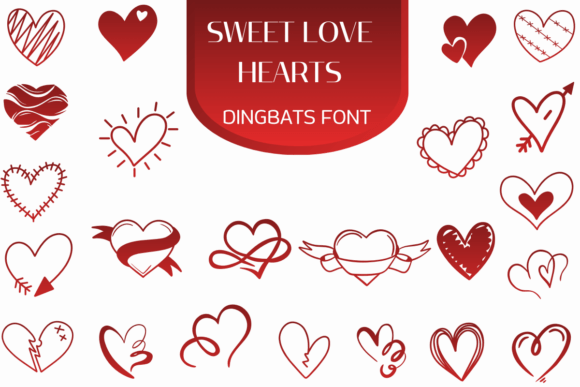 Enhance Your Brand with Sweet Love Hearts Font