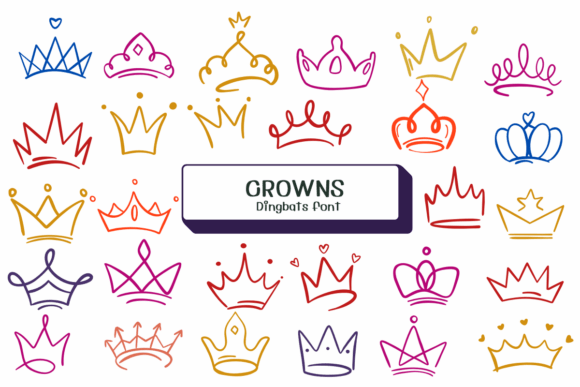 Enhance Your Brand with the Royal Elegance of Crowns Font