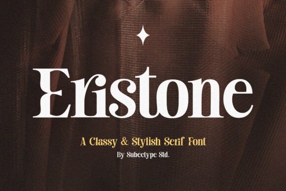Eristone: A Timeless Serif Font for Elegant Publishing