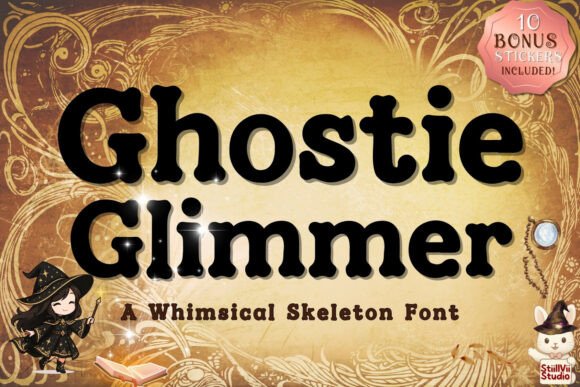 Ghostie Glimmer: The Friendly Font for Your Brand