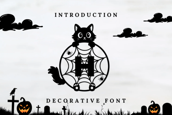 Halloween Meow Font: Decorative Typography for Campaigns