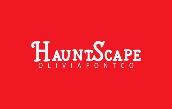 Hauntscape: A Romantic Handwritten Font for Elegant Publishing