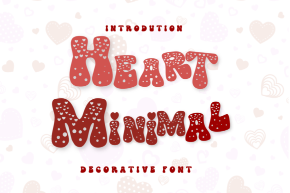 Heart Minimal: A Lovely Decorative Font for Creative Projects