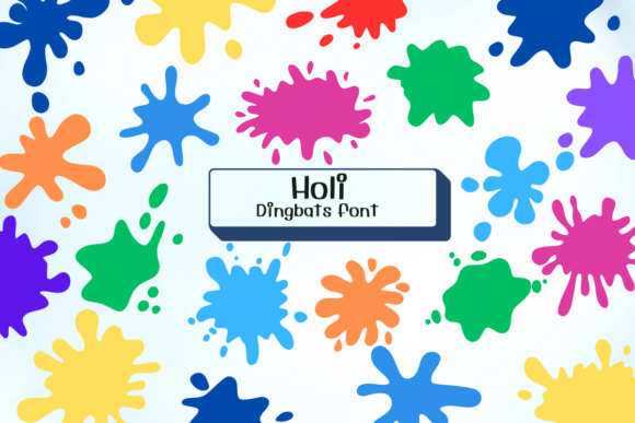 Holi: A Playful and Festive Font for Vibrant Designs