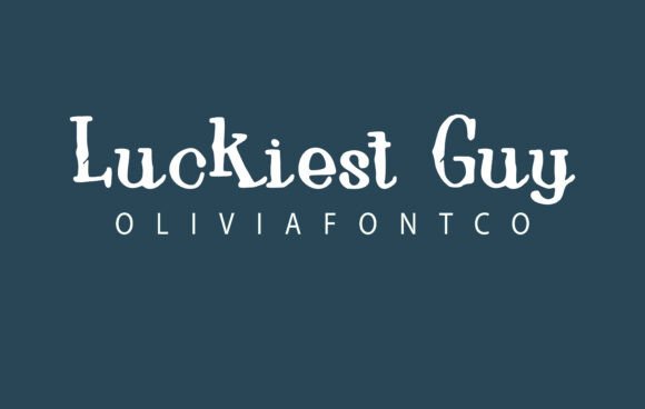 Luckiest Guy: A Romantic Handwritten Font for Crafters