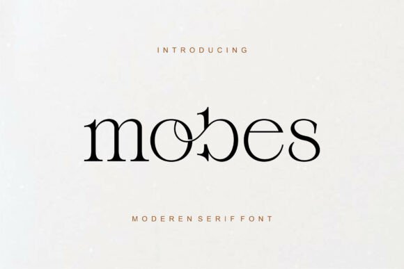 Mobes Serif Font: Elevating Editorial Design