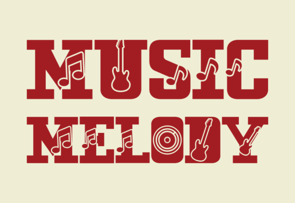 Music Melody: The Perfect Decorative Font for Crafters