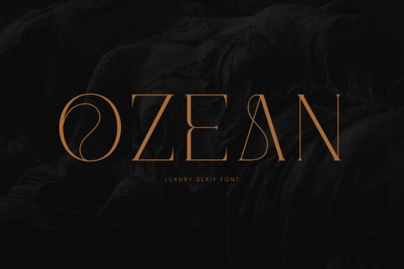 Ozean Font: Elevating Editorial Design and Luxury Branding