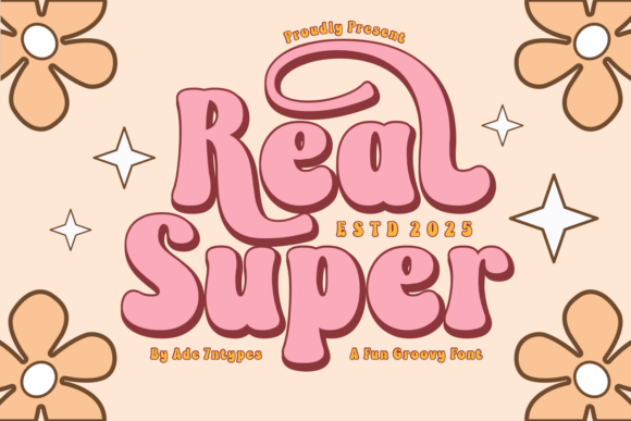 Real Super: The Perfect Retro Font for Your Brand