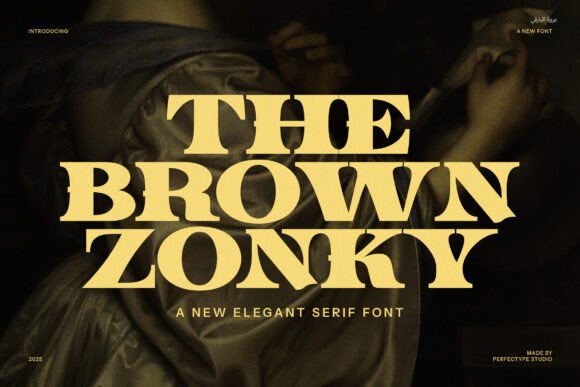 The Brown Zonky: A Sophisticated Serif Font for Makers
